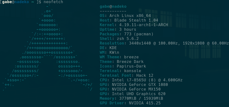 neofetch